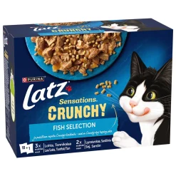Sensations Crunchy Fish 10 x 85 g>Latz New