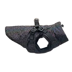 L&B Luminous print talvitakki musta>Little&Bigger Outlet