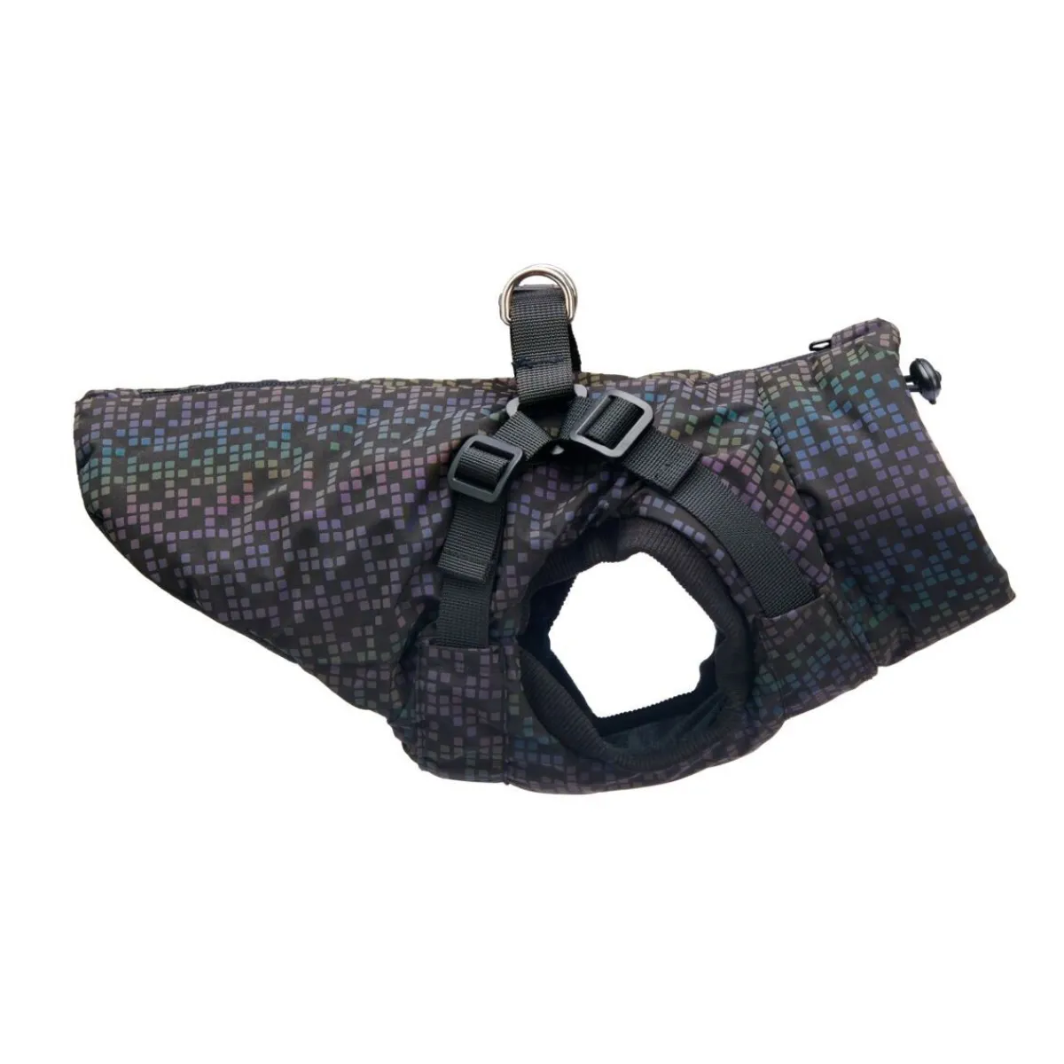 L&B Luminous print talvitakki musta>Little&Bigger Outlet