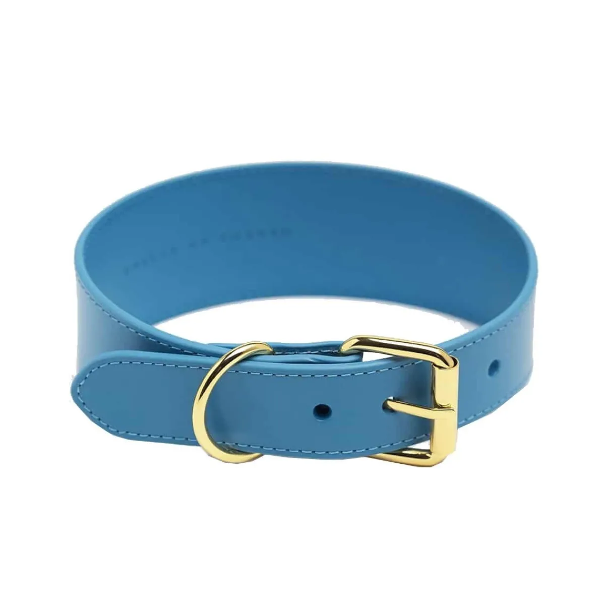 Leveä solkipanta , neonsininen>Collar of Sweden Sale