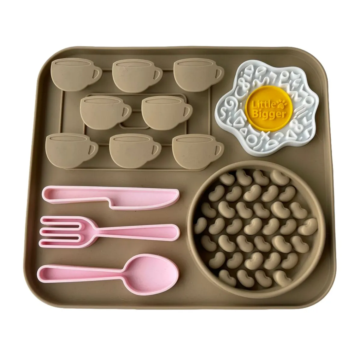 Breakfast Club virikelautanen>Little&Bigger Clearance