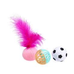 Cheerful kissanpallot 3-pack>Little&Bigger