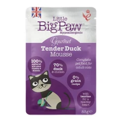Gourmet Tender Duck Mousse 85g>Little BigPaw