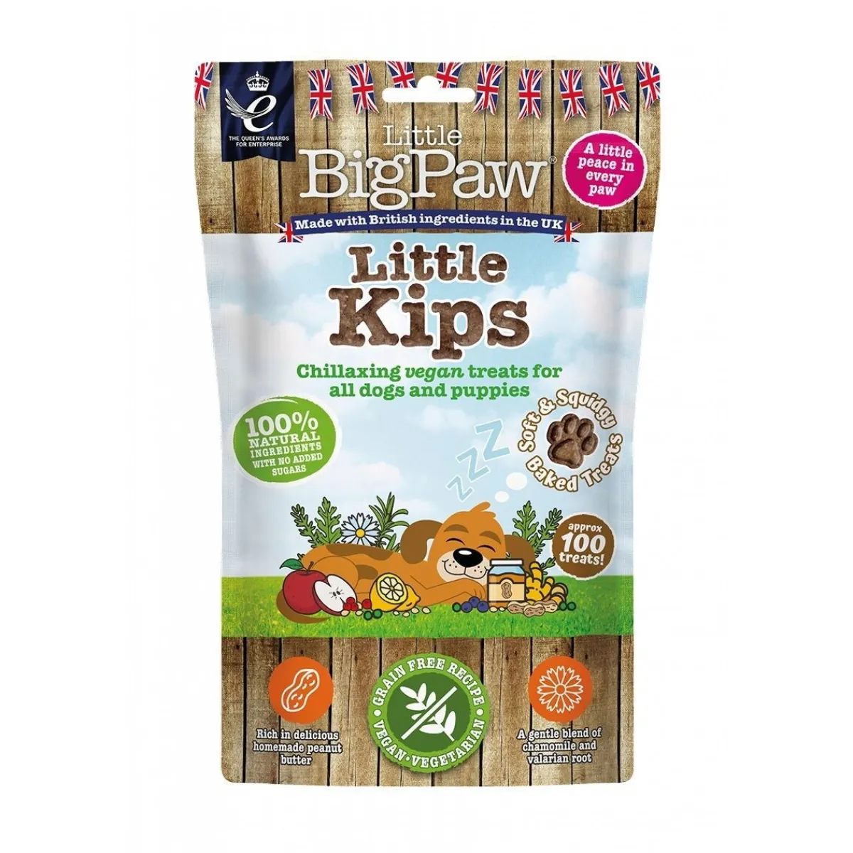 Vegaaniset koiranherkut 90 g>Little BigPaw Sale