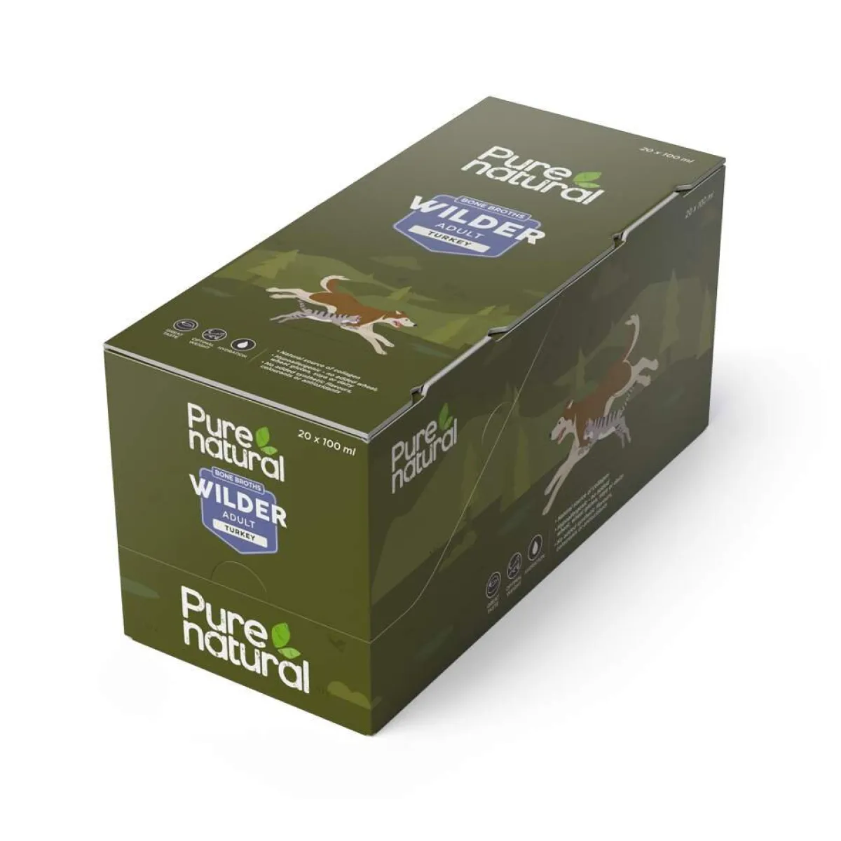 Luuliemi koiralle Bone Broths Turkey 100 ml>Purenatural Outlet