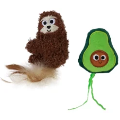 Play N’ Squeak laiskiainen&avocado 2-pack>MadCat Sale