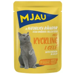 kanaa hyytelössä 85 g>Mjau Hot