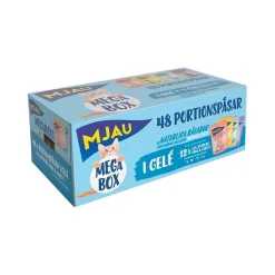 Megapack lihaa ja kalaa hyytelössä 48 x 85 g>Mjau Hot