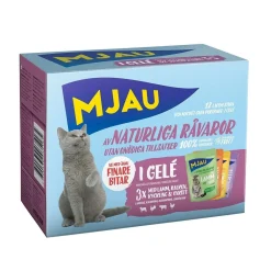 Multipack lihaa hyytelössä 12 x 85 g>Mjau Discount