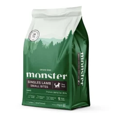 Monster Adult Small Grain Free Singles lammas>Monster Pet Food Hot