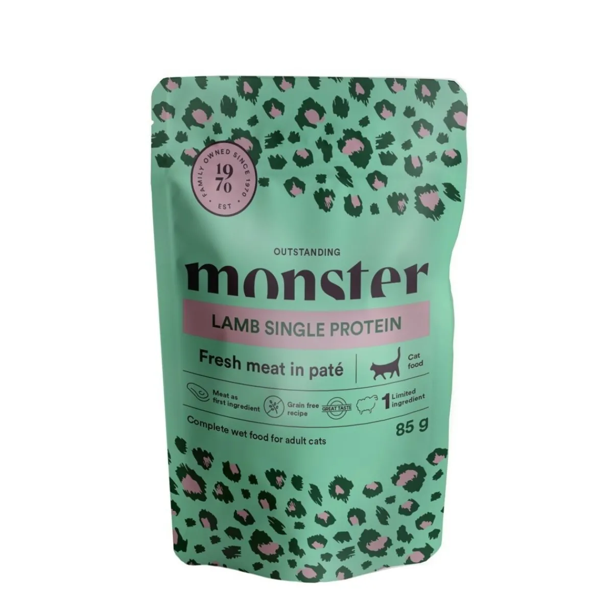 Monster Cat Adult lammas 85 g>Monster Pet Food New