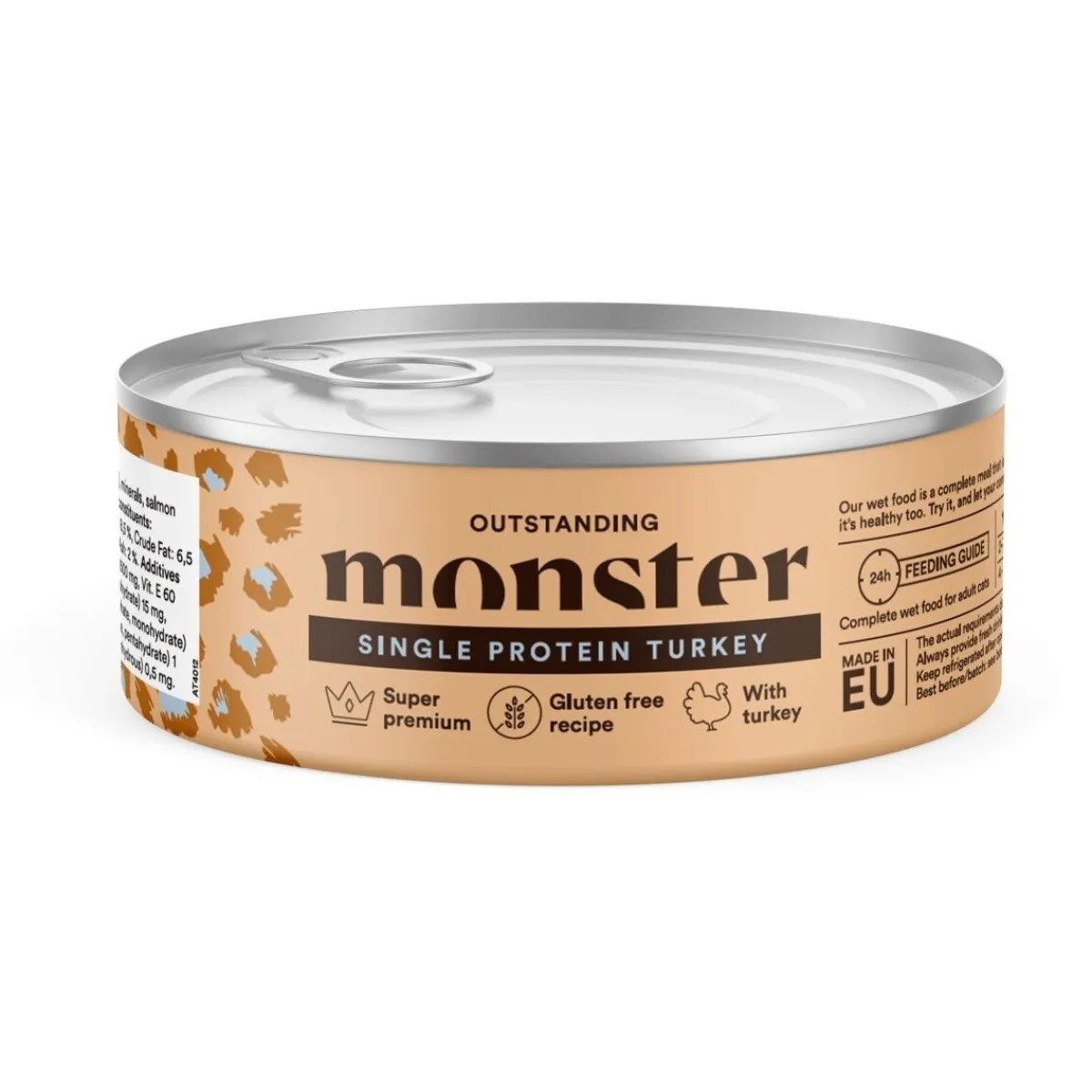 Monster Cat Adult Single Protein Kalkkuna 100g>Monster Pet Food Online
