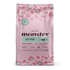 Monster Cat Grain Free Kitten Kalkkuna & Kana>Monster Pet Food Clearance
