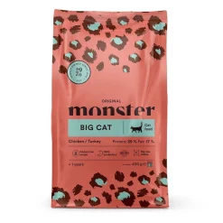 Monster Cat Original Big Cat Chicken/Turkey>Monster Pet Food Best