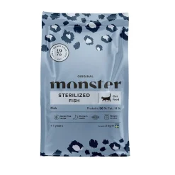 Monster Cat Original Sterilized, kala>Monster Pet Food Outlet