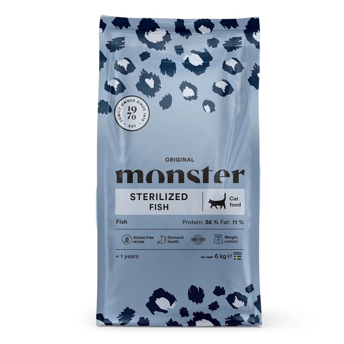 Monster Cat Original Sterilized, kala>Monster Pet Food Outlet