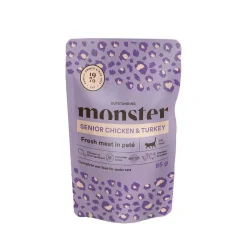 Monster Cat Senior kana-kalkkuna 85 g>Monster Pet Food Online