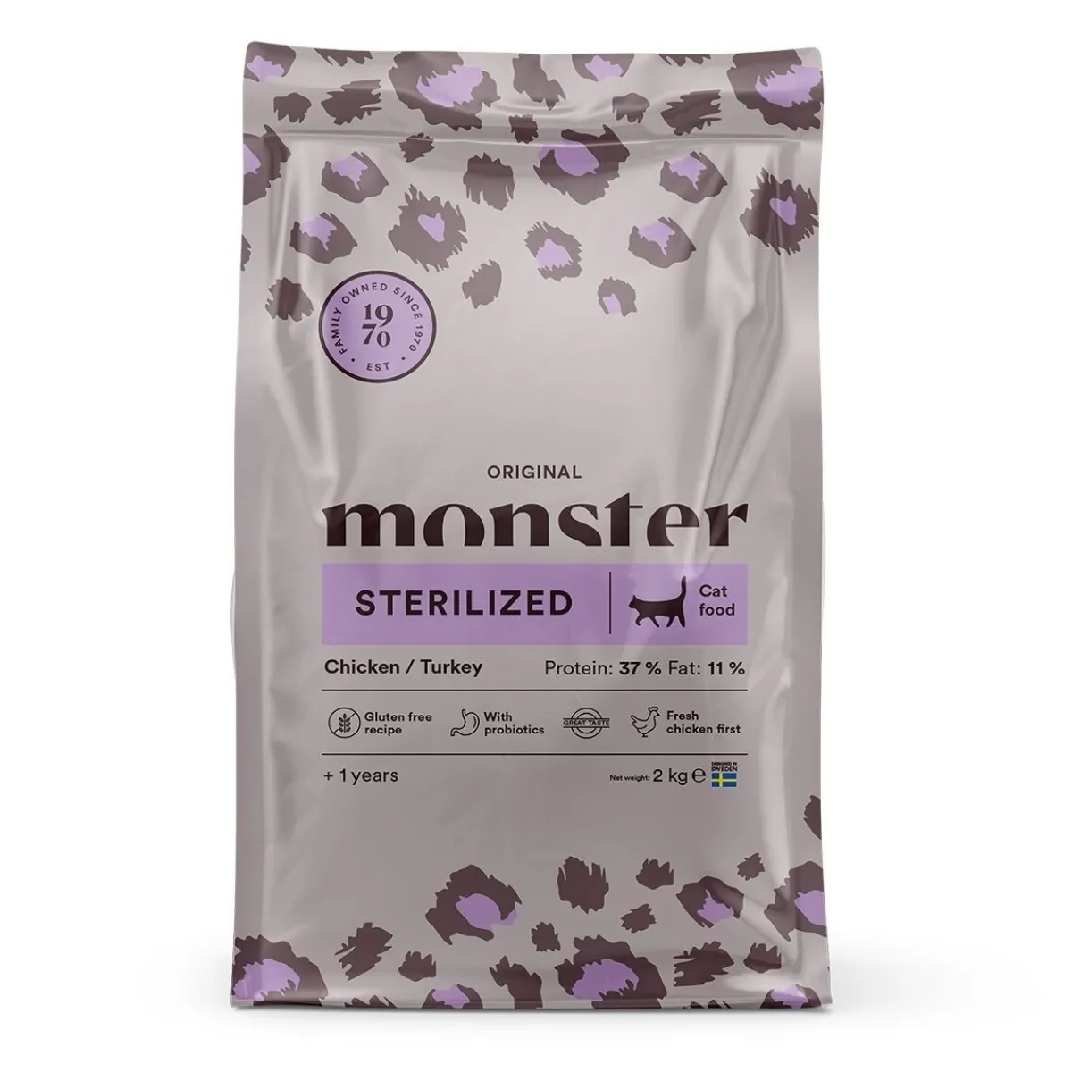 Monster Cat Sterilized Kana & Kalkkuna>Monster Pet Food Hot