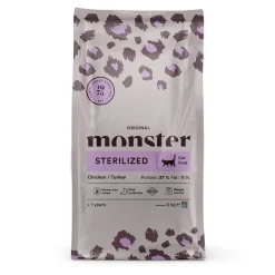 Monster Cat Sterilized Kana & Kalkkuna>Monster Pet Food Hot