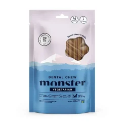 Monster Dog Dental Chew Vegetarian Medium>Monster Pet Food New