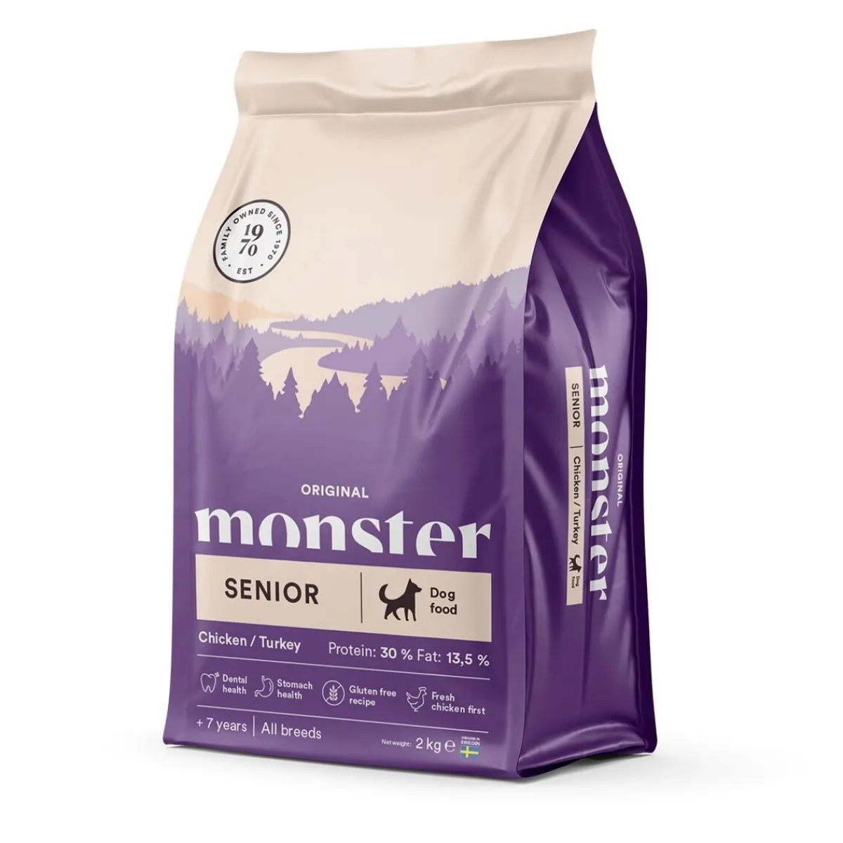 Monster Dog Senior Kana & Kalkkuna>Monster Pet Food Best