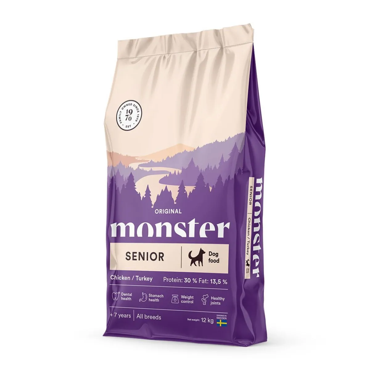 Monster Dog Senior Kana & Kalkkuna>Monster Pet Food Best