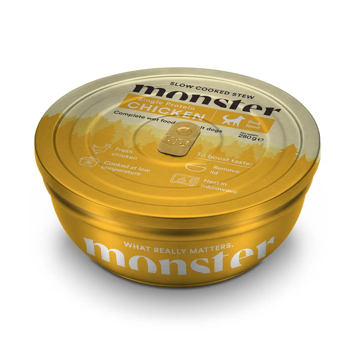 Monster Dog Slow Cooked Chicken Stew Bowl 280 g>Monster Pet Food Discount