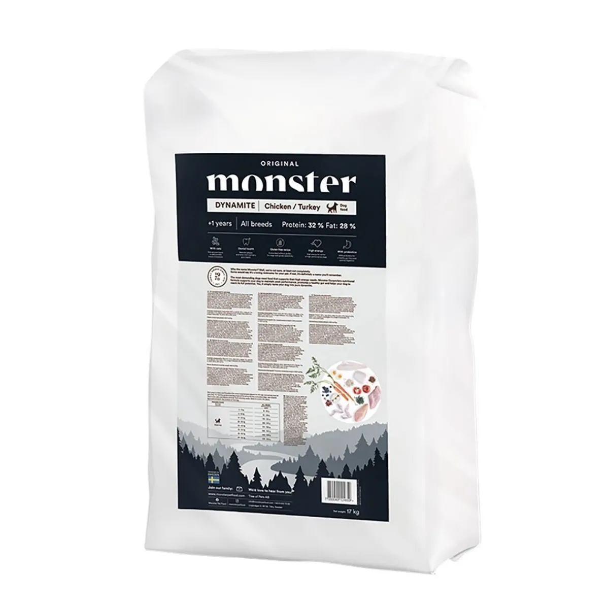Monster Dynamite Kana & Kalkkuna>Monster Pet Food Clearance