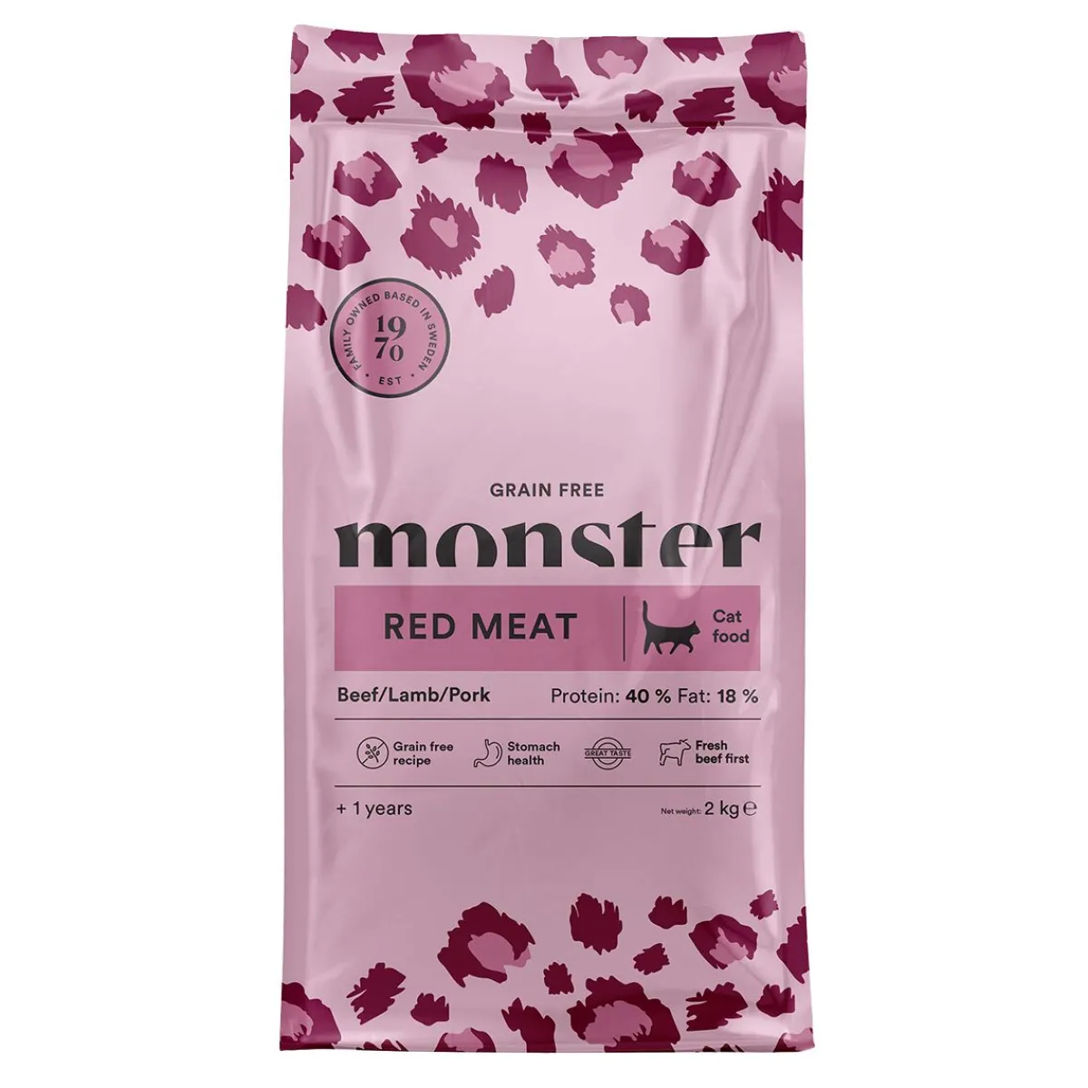 Monster Grain Free Cat Red Meat>Monster Pet Food Clearance