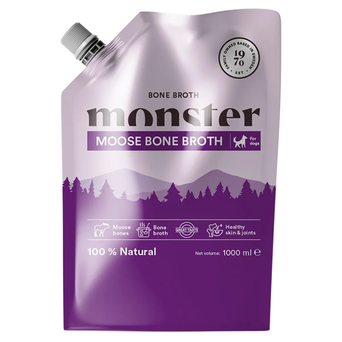 Monster Hirvi -luuliemi>Monster Pet Food New