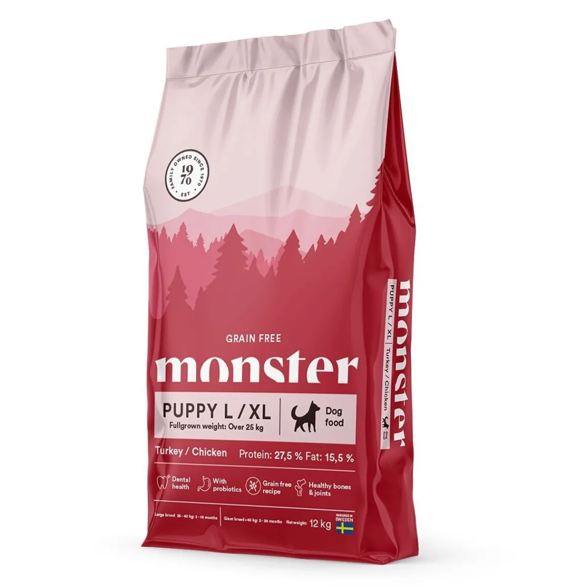 Monster Puppy Large Grain Free Kalkkuna&Kana>Monster Pet Food Sale