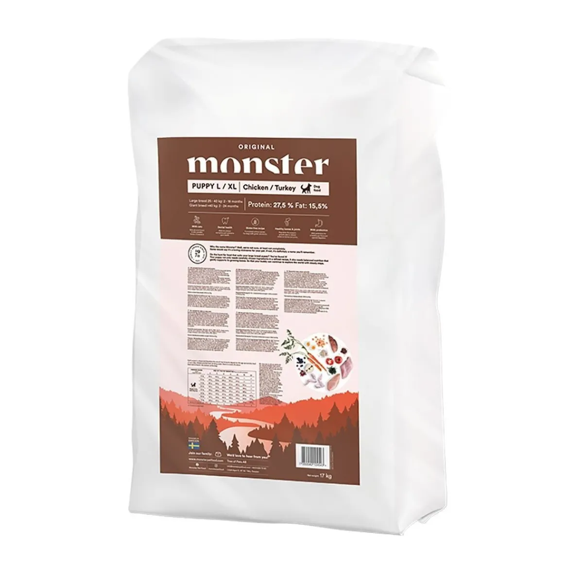 Monster Puppy L&XL Kana & Kalkkuna>Monster Pet Food Outlet