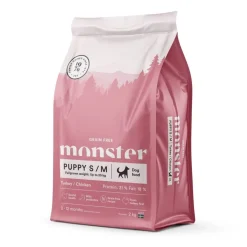 Monster Puppy Small Grain Free Kalkkuna&Kana>Monster Pet Food Hot