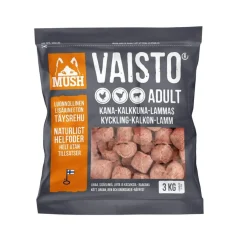 Vaisto XL kalkkuna-kana-lammas 3 kg>Mush