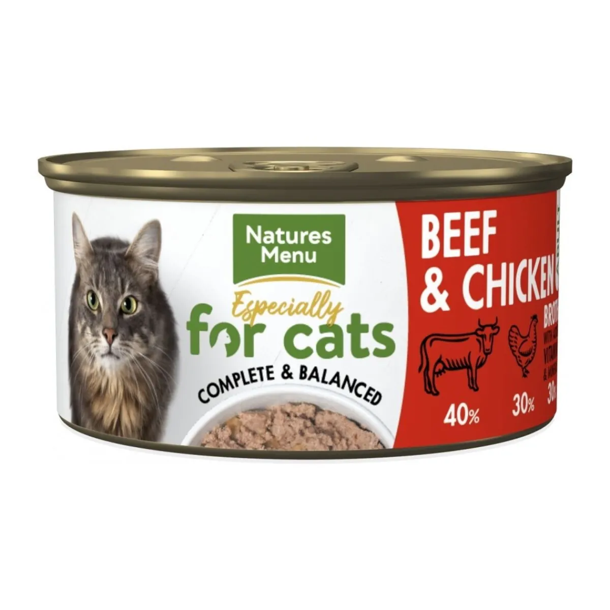 Natures Menu Cat nauta & kana 85 g>natures:menu Hot