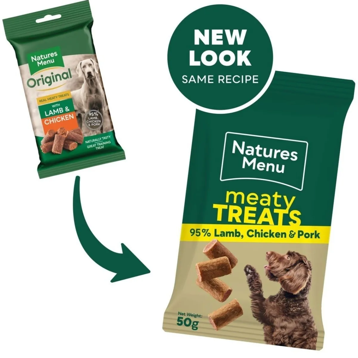 Natures Menu Lammas-Kana-Possuherkku koiralle 50g>natures:menu Clearance