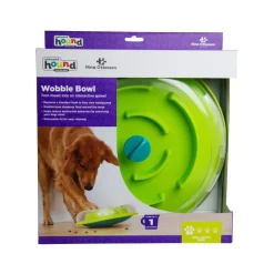Dog Wobble Bowl lime>Nina Ottosson New