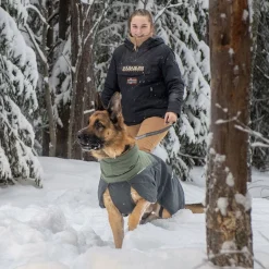 Non-Stop Glacier wool 2.0 talvitakki, vihreä/harmaa>Non-stop dogwear Clearance