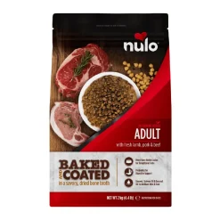 Baked & Coated Dog Adult Fresh Lamb, Pork & Beef>Nulo
