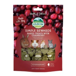 Simple Rewards baked treats 85g, karpalolla>Oxbow Clearance