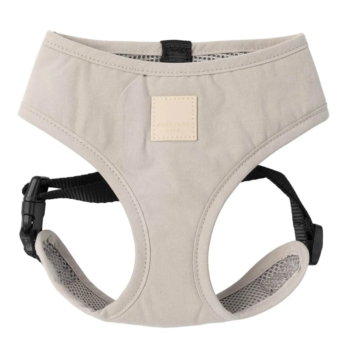 Pehmeät valjaat koiralle Life, beige>FuzzYard Discount