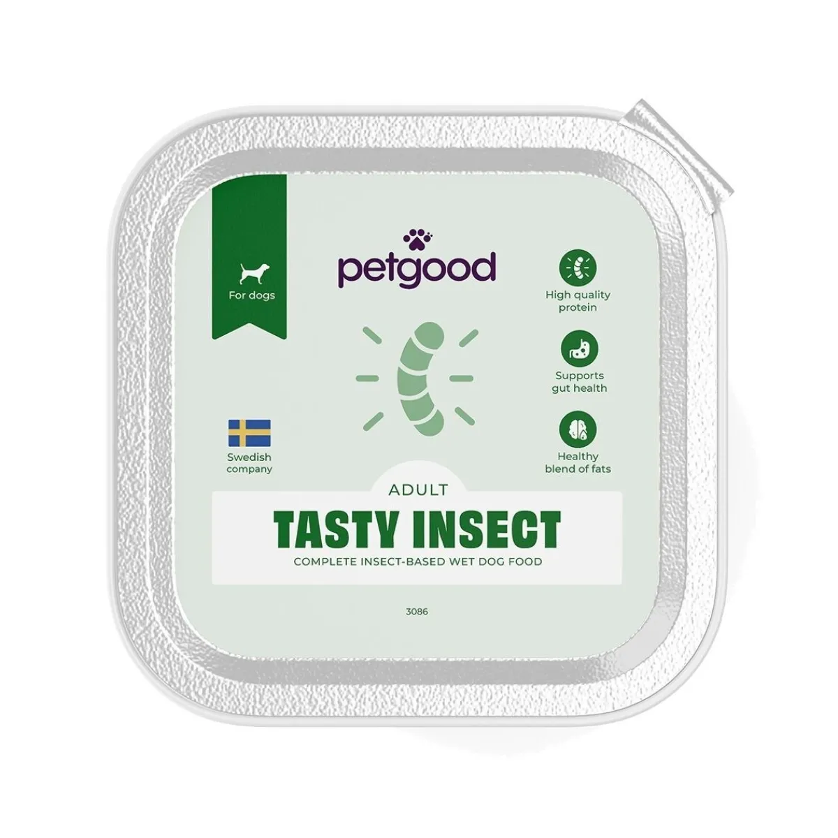 hyönteispohjainen koiran märkäruoka 6 x 300 g>Petgood Online