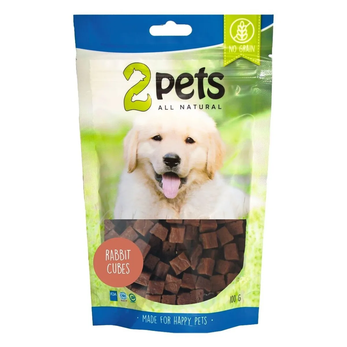 Kaninlihakuutiot 100 g>2Pets Hot