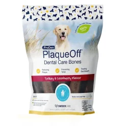 Dental Care Bones kalkkuna & karpalo 482 g>PlaqueOff Hot