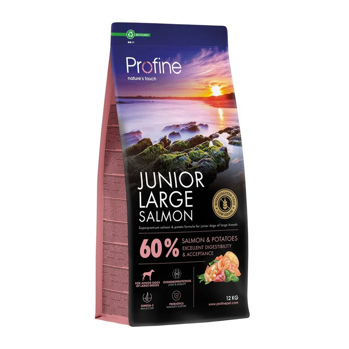 Dog Junior Large Salmon 12kg>Profine Sale