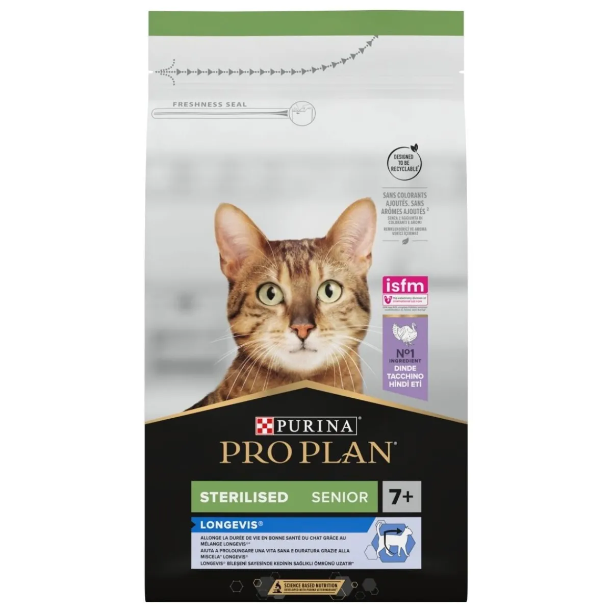 Pro Plan Sterilised Cat 7+ Turkey>Purina Pro Plan Clearance