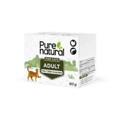 Cat Adult merikala, kalkkuna & lohi 90 g>Purenatural Best