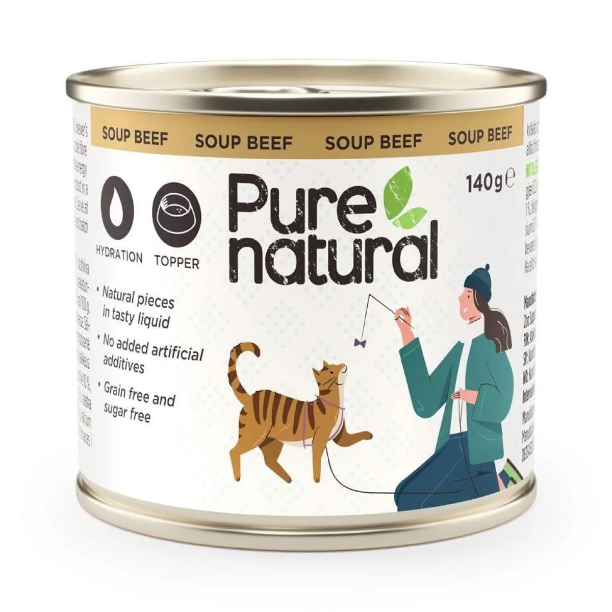 Cat Soup Beef 140g>Purenatural Outlet