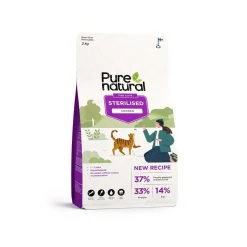 Cat Sterilised Chicken>Purenatural New