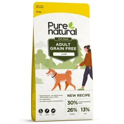 Dog Adult Grain Free Lamb 2 x 12 kg, vain verkosta>Purenatural Sale